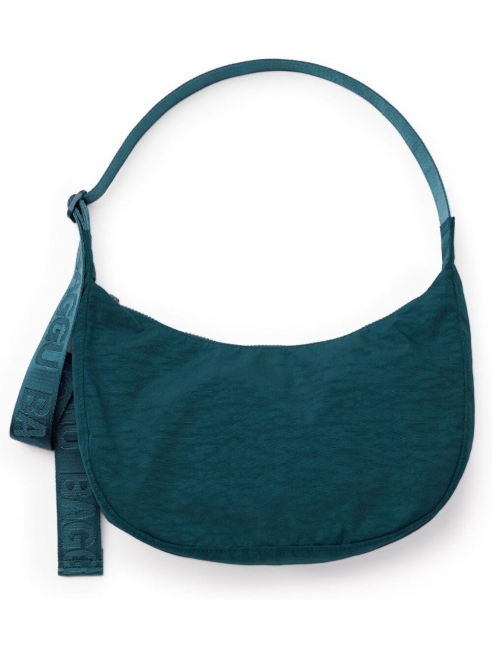 Stylish Medium Nylon Crescent Bag | Lightweight, Versatile & Trendy Handbag